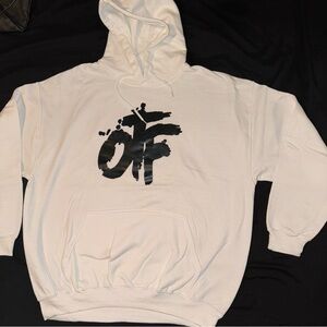 Men’s size XL Lil durk OTF hoodie merch rap tee tour concert white